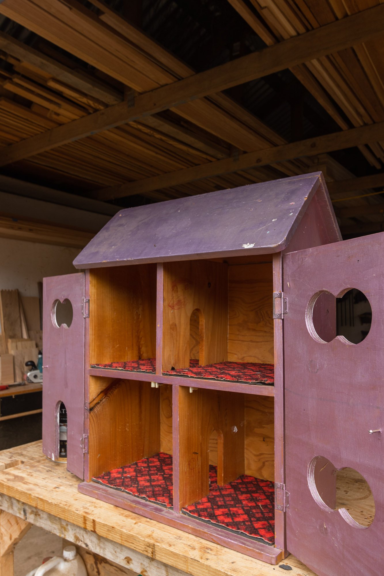 Dolls house top restoration